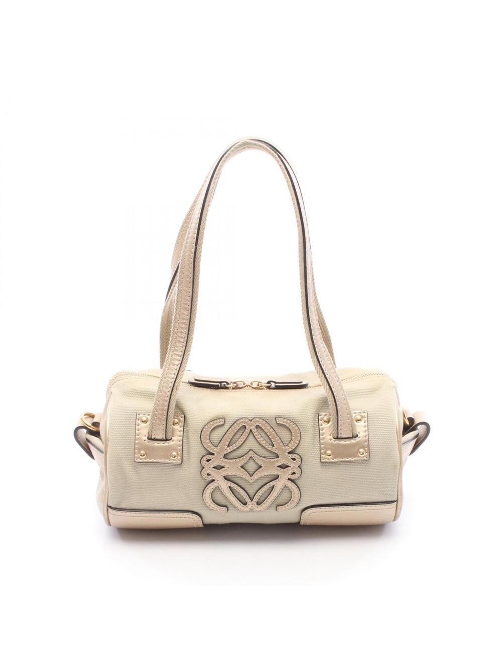 Loewe Anagram Shoulder Handbag Canvas #367473L59B